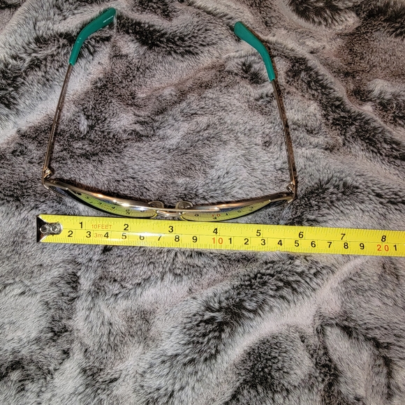 Michael Kors Aviator Sunglasses with Green Lenses - Picture 4 of 7